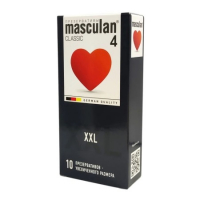 Презервативы Masculan Classic 4, 10шт. Увеличенного размера (XXL)