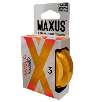 Презервативы MAXUS Sensual, анатомические, 3 шт