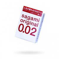 Презервативы SAGAMI Original 002 полиуретановые 3шт.