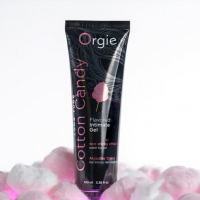 Съедобный интимный гель Orgie Lube Tube Cotton Candy, 100 мл