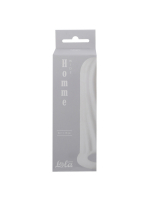 Lola Games Homme Wide 11-15 см, белый. Фаллоудлинитель с двусторонним рельефом