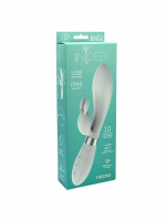 Перезаряжаемый вибратор Indeep PRO Theona White