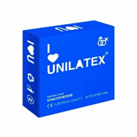 Unilatex Natural Plain презервативы гладкие №3