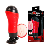 Baile Crazy Bull Delia. Мастурбатор на присоске, с вибрацией