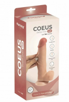 Ультра реалистичный фаллоимитатор Coeus с подвижной кожей, на присоске, 21 см Fantasy Toys