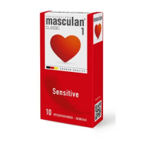 Презервативы Masculan Classic 1, 10 шт. Нежные (Senitive)