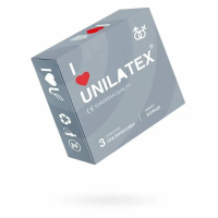 Презервативы ребристые Unilatex Ribbed 3 шт