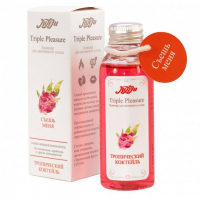 JuLeJu Triple Pleasure Тропический коктейль, 65 гр. Эликсир для интимного ухода
