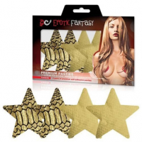 Erotic Fantasy Glam-o-Rama. Золотые пэстисы-звезды