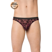 Трусы мужские с узором SoftLine Collection, фиолетовый, L