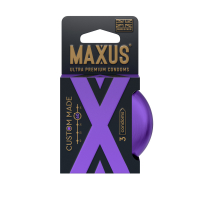 Презервативы MAXUS Custom Made 60 №3 в железном кейсе, увеличенные X-Edition, 3 шт