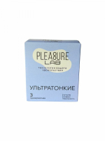 Презервативы ультратонкие Pleasure Lab 3 шт