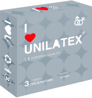 Презервативы точечные Unilatex Dotted 3 шт
